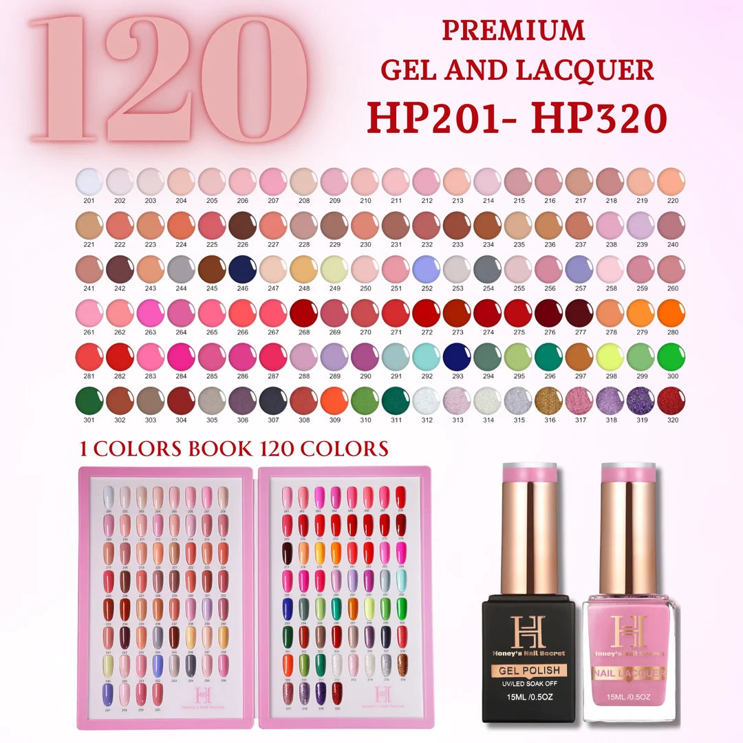 Honey Phan Full Set 120 colors