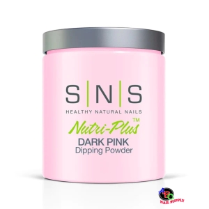 SNS Dip Powder Dark Pink 16oz 12 pcs./case