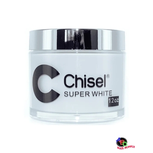 Chisel Dip Powder - Super White 12oz (Refill) 60 pcs./case