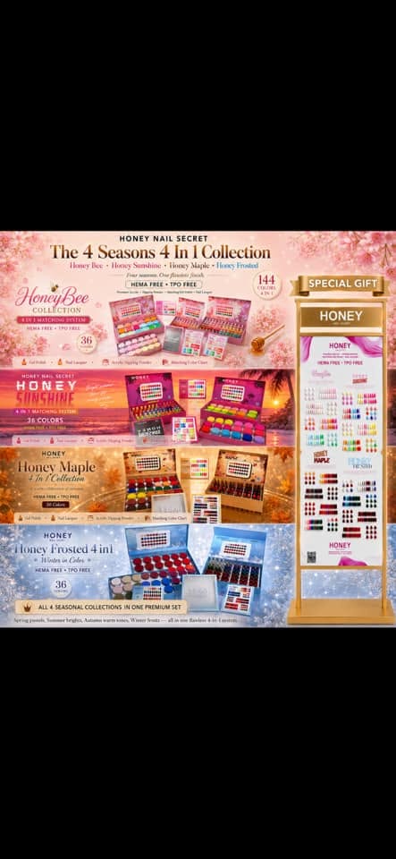 honey phan 144 colors